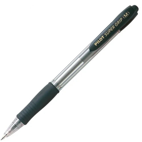 Pilot Supergrip Ballpoint Pen 1.0mm Medium, Assorted Colors BPGP-10R-M - Στυλό Διαρκείας σε 3 Χρώματα