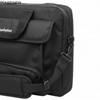 MANHATTAN 438889 London Carry Case, for 15.6” Laptops, Grey-Black