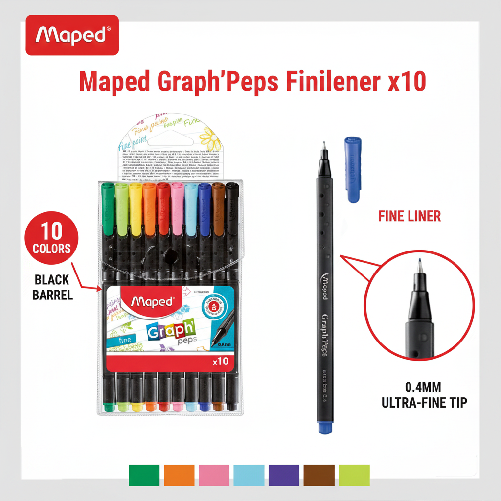 Maped Graph'Peps 10 - Infographic