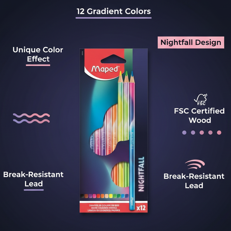 Maped Nightfall 12 - Infographic