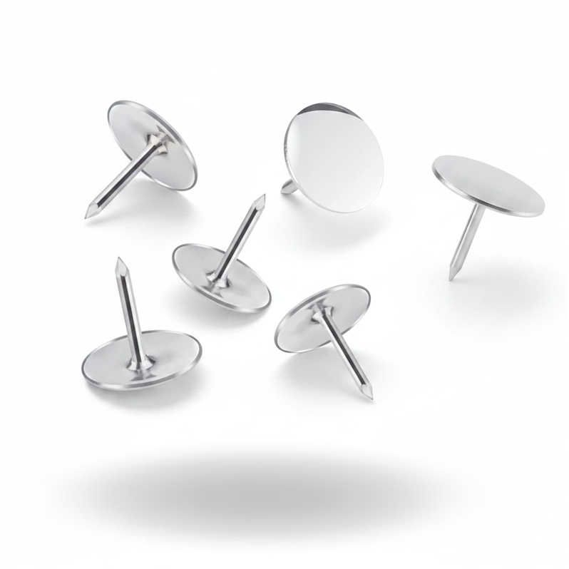 Metal Pins 3/4 Angle