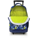 Gabol Trolley School Bag Football 2 Cases - Σχολική Τσάντα Τρολέι Δημοτικού 2 Θήκες