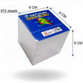 Paper Cube Infographic