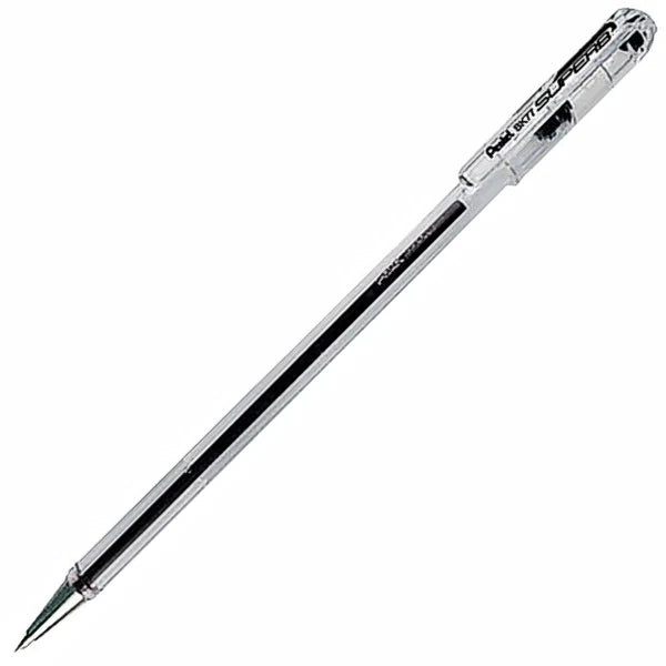 Pentel Superb Ballpoint Pen 0.7mm, Blue | Red | Black - BK77 - Στυλό Διαρκείας 3 Χρώματα