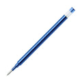 Blue pen refill on a white background