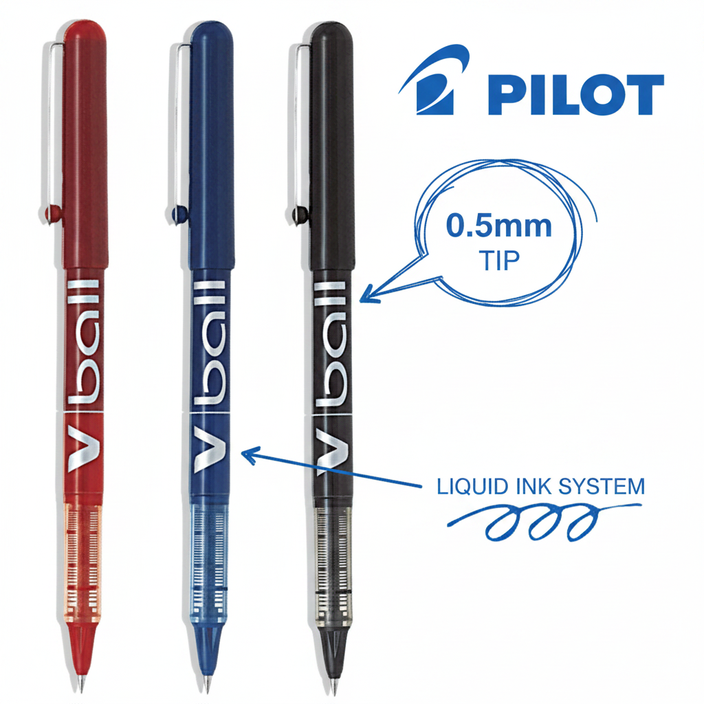 Pilot V-Ball - Infographic
