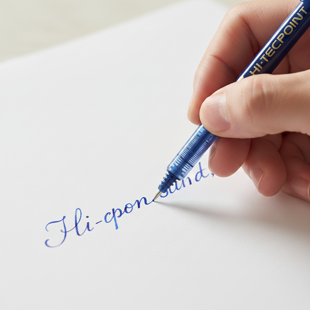 Pilot V7 - Writing