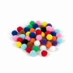 Pom Poms 25mm Set 25pcs Multicolour - Πομ Πομ Χειροτεχνία DIY