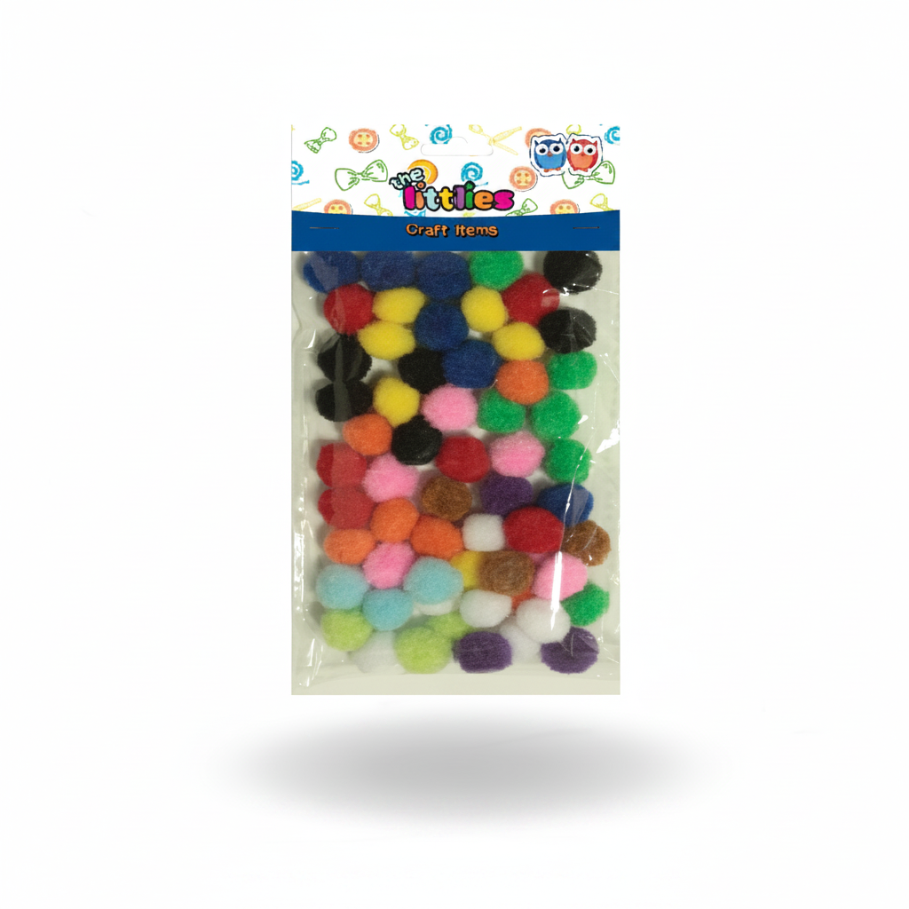 Pom Poms 15mm - Πακέτο