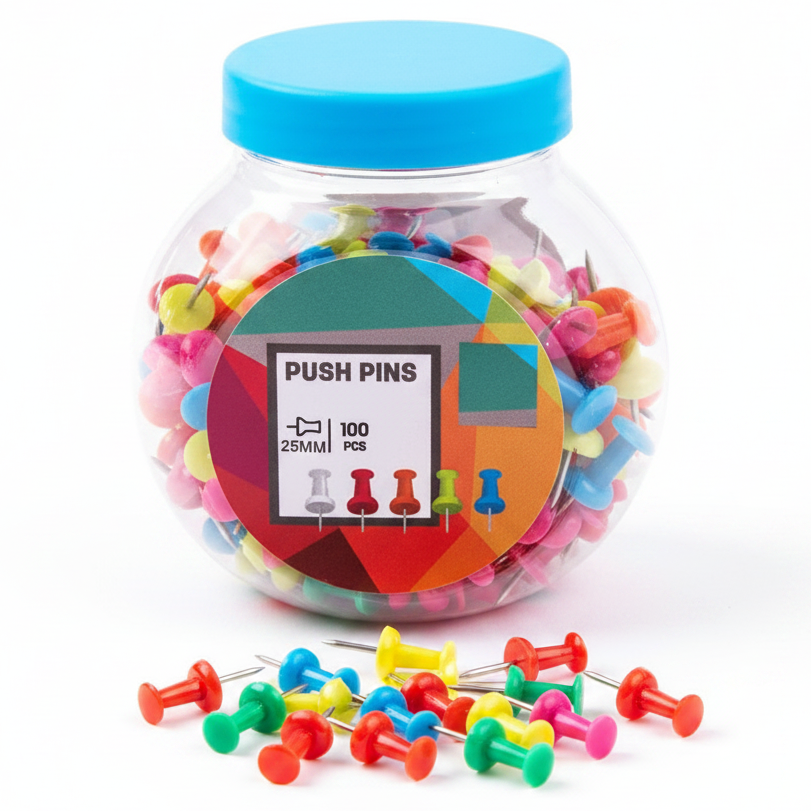 Push Pins 3/4 Angle