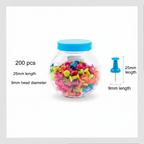 Push Pins Infographic