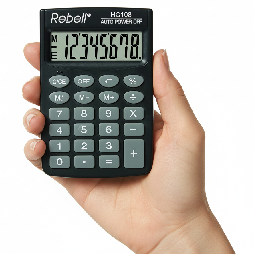 Rebell HC108 in hand