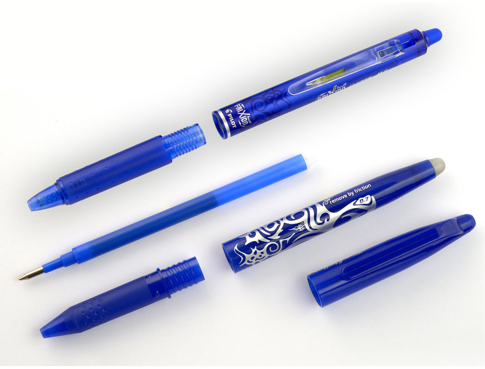 Pilot FriXion erasable Pen Refill BLS-FR7 Blue 0.7mm Pack of 3 - Ανταλλακτικό Πέννας που Σβήνει 3 Τεμάχια