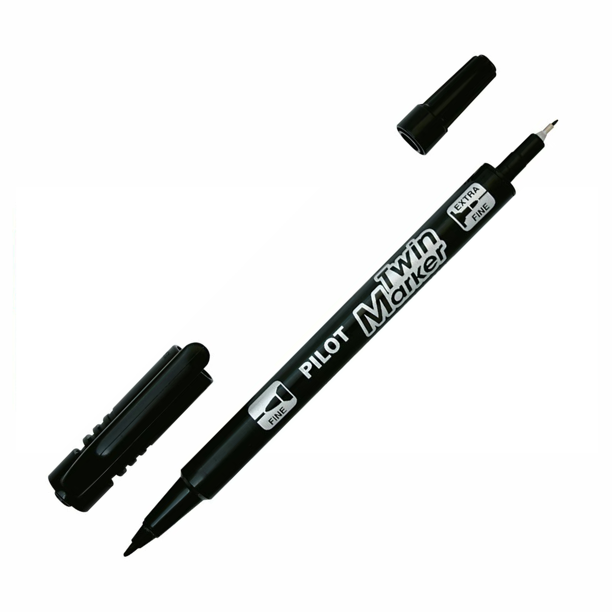 Pilot Twin Marker Fine & Extra Fine 0.5mm / 2.0mm - Assorted Colors - Μαρκαδόρος Διπλής Μύτης 3 Χρώματα