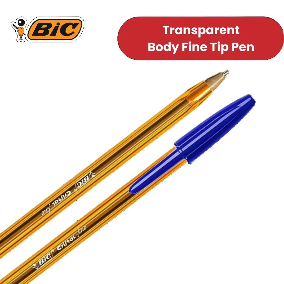 Bic Cristal Fine Ballpoint Pen Blue
