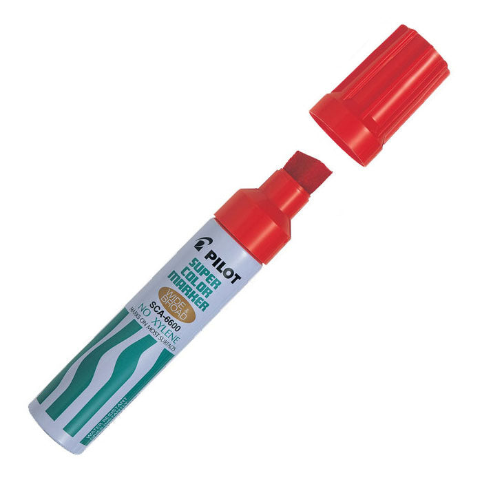 Pilot Jumbo Permanent Marker SCA-6600 12mm Extra Broad Assorted Colors - Μαρκαδόρος Ανεξίτηλος 4 Χρώματα