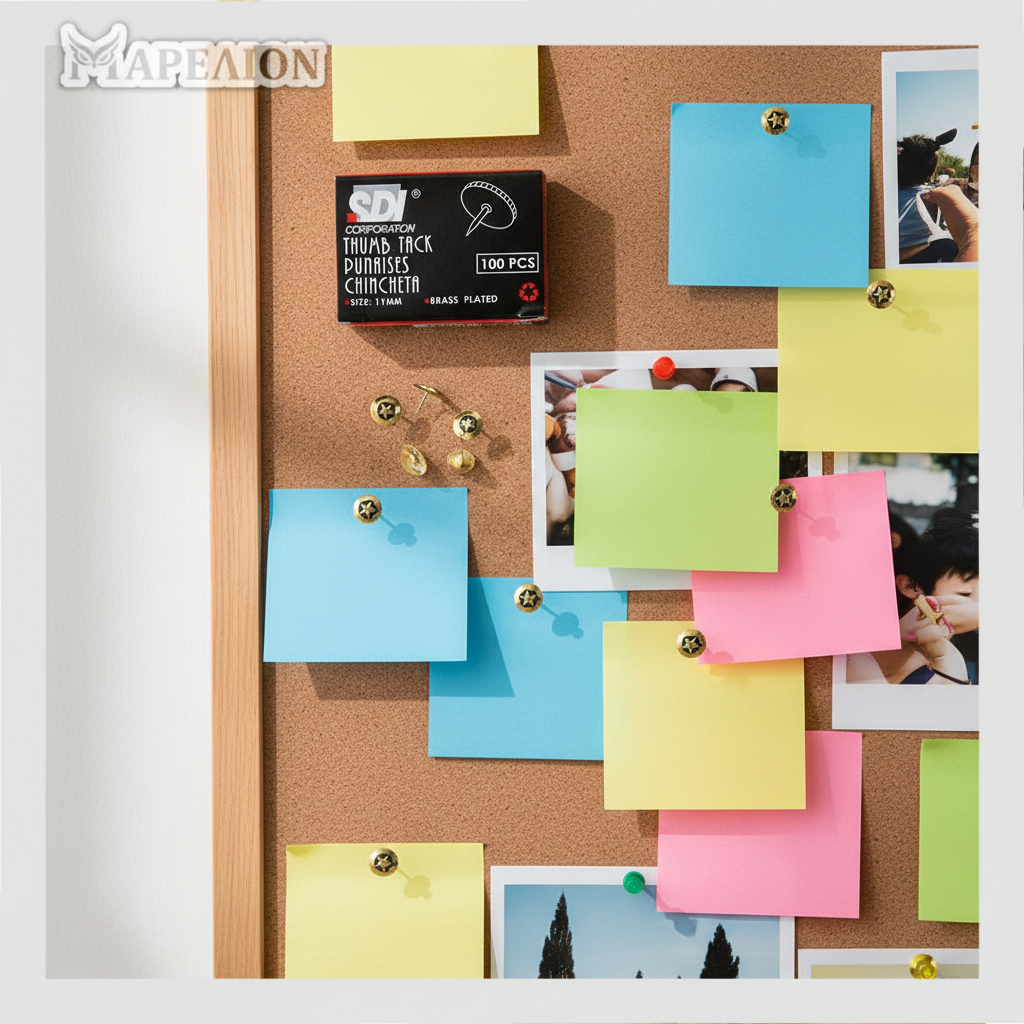 SDI Thumb Tacks - Cork Board