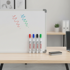 SNOWMAN Whiteboard Marker Bullet tip 1-3mm , Μαρκαδόρος Ασπροπίνακα ΣΤΡΟΓΓΥΛΗ ΜΥΤΗ