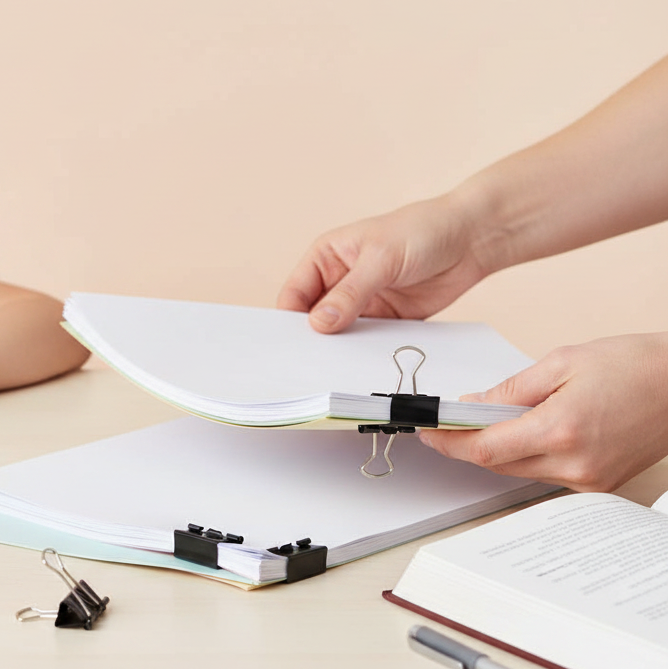 Spree Binder Clips - Lifestyle