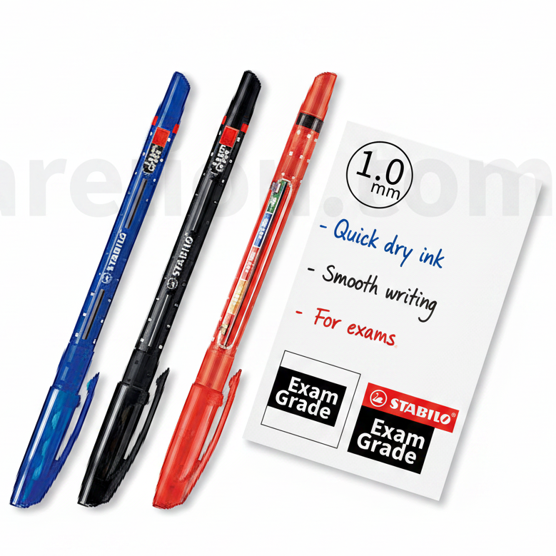 Stabilo Exam Grade - Flat Lay