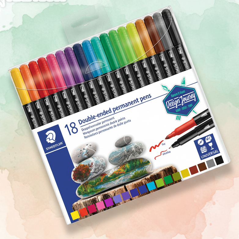Staedtler Double-Ended - Diagonal