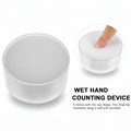 Wet Hand Counting Device - 3/4 Angle