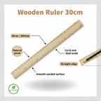 Wooden Ruler - Infographic
